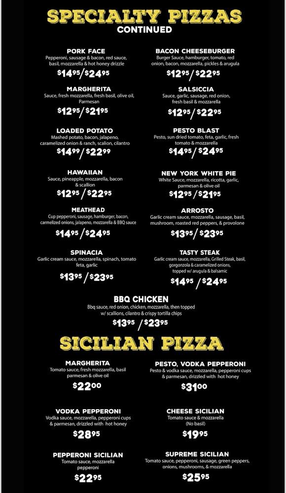 Crush Pizza Menu image 4